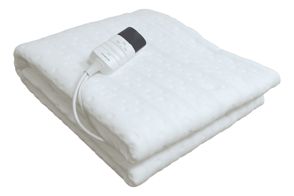 Pătura electrică Cardinella SLIM Extra, 75 х 150 cm, Alb