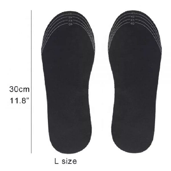 Branțurile încălzite Cardinella, USB, Mărime L40-45, Neagră - imagine 8
