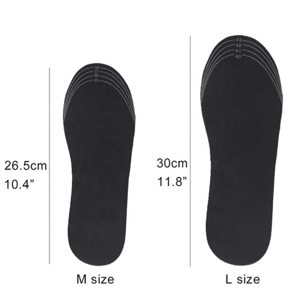 Branturile incalzite Cardinella, USB, Marime M35-39, Neagra - imagine 7